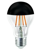 Λαμπτήρας Led Filament E27 A60 8w 3000K Θερμό Black Just Led B276008301
